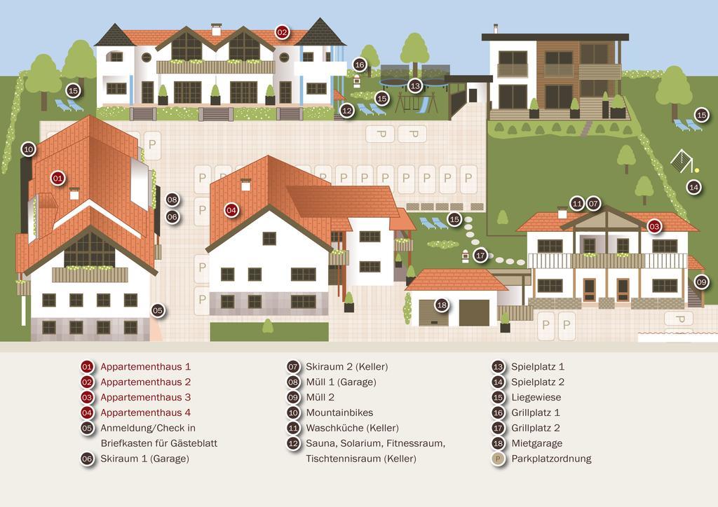 Ferienanlage Hechenbergerhof 비클바흐 객실 사진